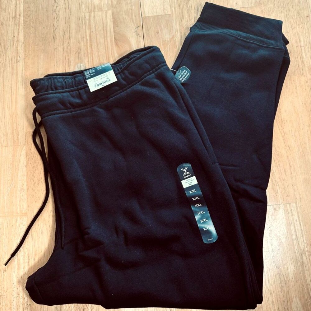 Xersion Men's Essential Classic Fleece Jogger Pants Men's Size XXL NWT